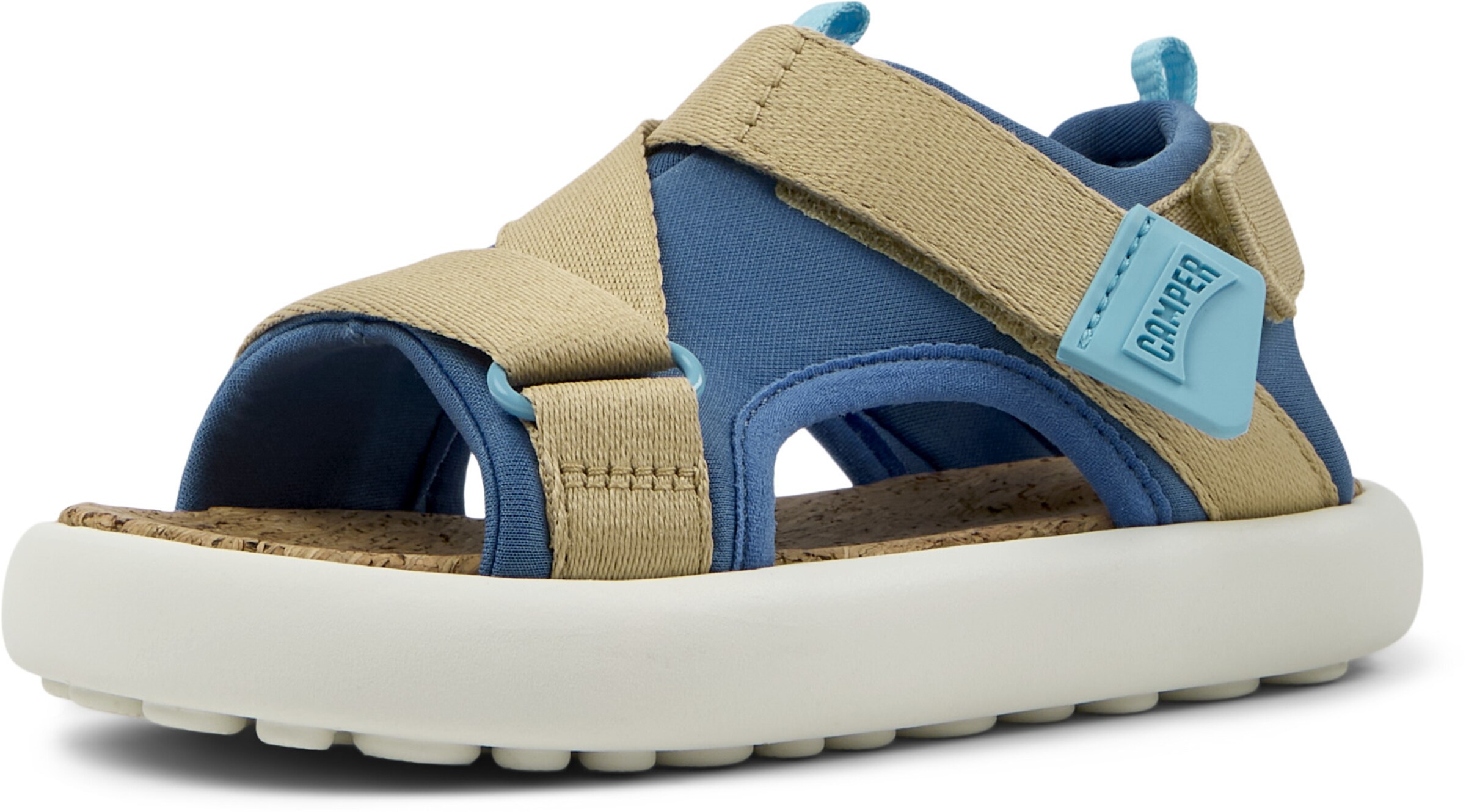Chaussures ouvertes 'Pelotas Flota' CAMPER en bleu : devant