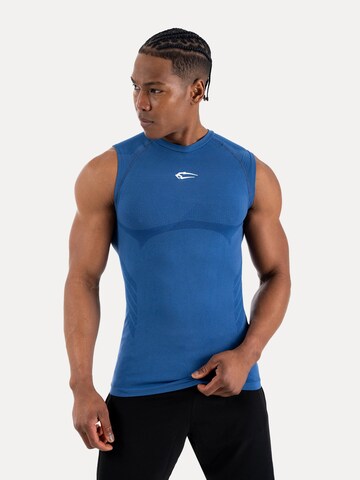 Smilodox Shirt in Blauw: voorkant