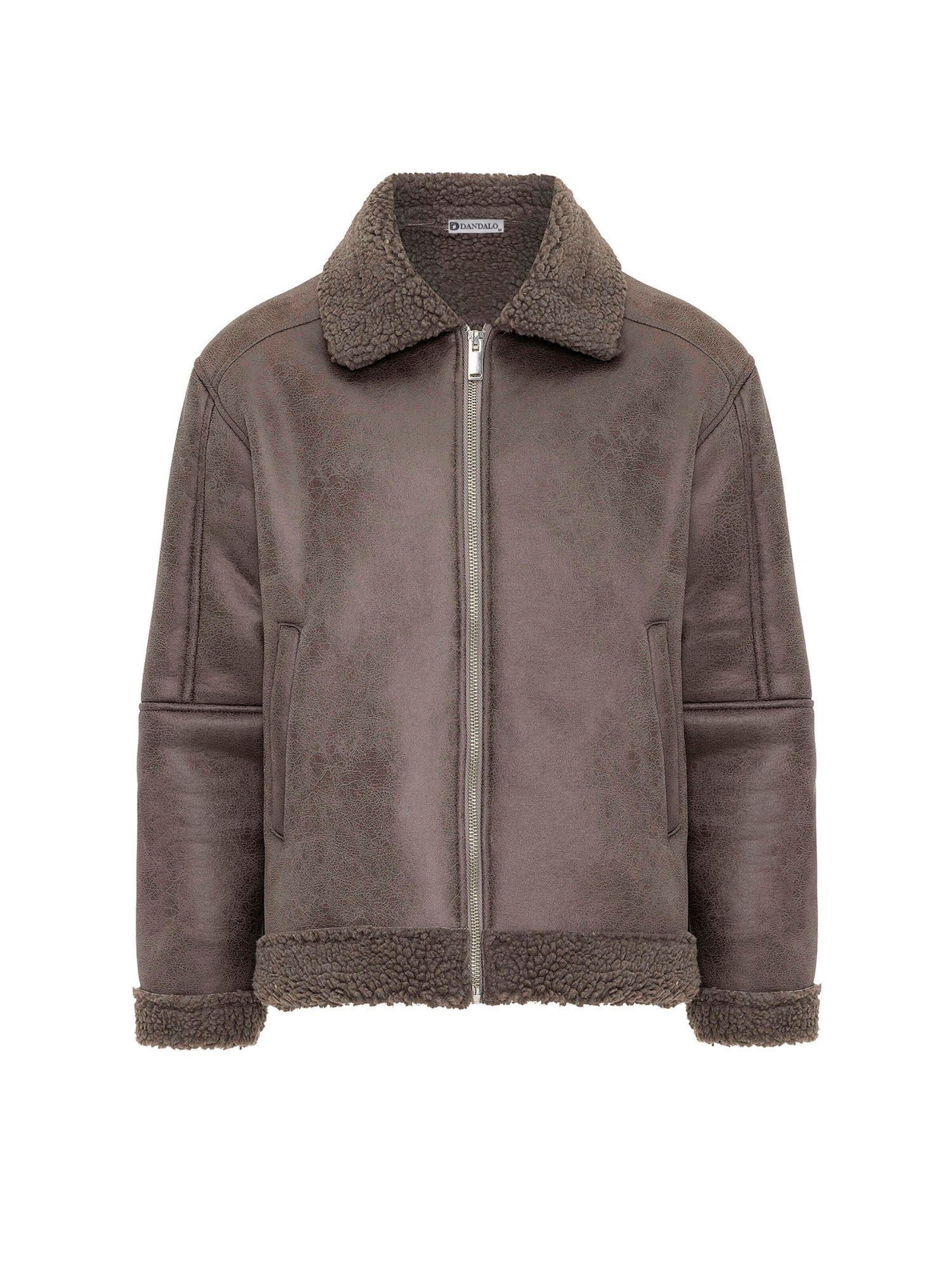 Veste mi-saison Dandalo en gris : devant