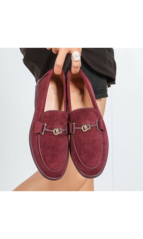 Ital-Design Slipper in Rot