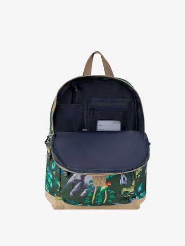 Pick & Pack Backpack 'Happy Jungle M' in Green
