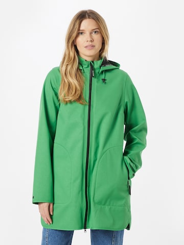 Veste fonctionnelle 'Rain' ILSE JACOBSEN en vert : devant