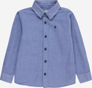 GARCIA Regular fit Button Up Shirt in Blue: front