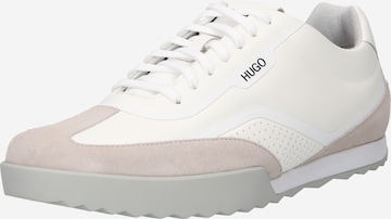 HUGO Red Sneakers 'Matrix' in White: front