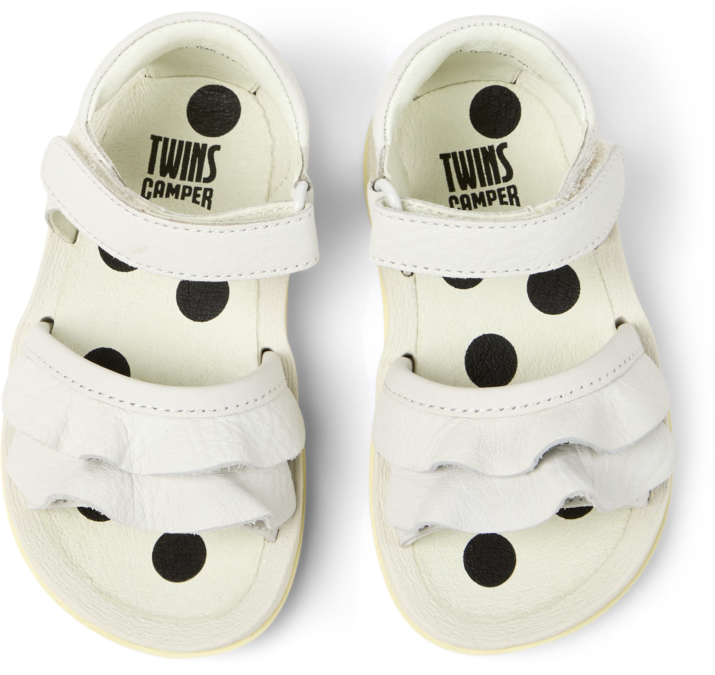 CAMPER Sandalen ' Bicho FW Twins ' in Weiß