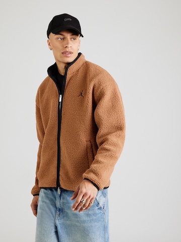 brūns Jordan Starpsezonu jaka 'FLIGHT': no priekšpuses