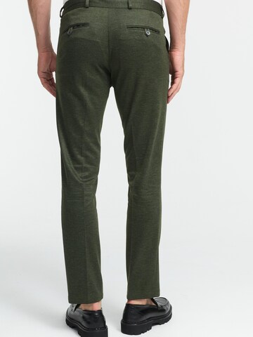 Zuitable Slim fit Pants 'DiSpartaflex SE' in Green