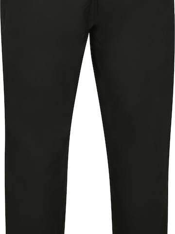 TENSON Regular Trousers in Black
