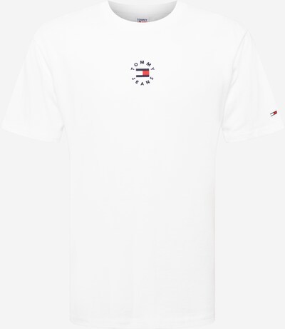 Tricou Tommy Jeans pe bleumarin / roșu / alb, Vizualizare produs