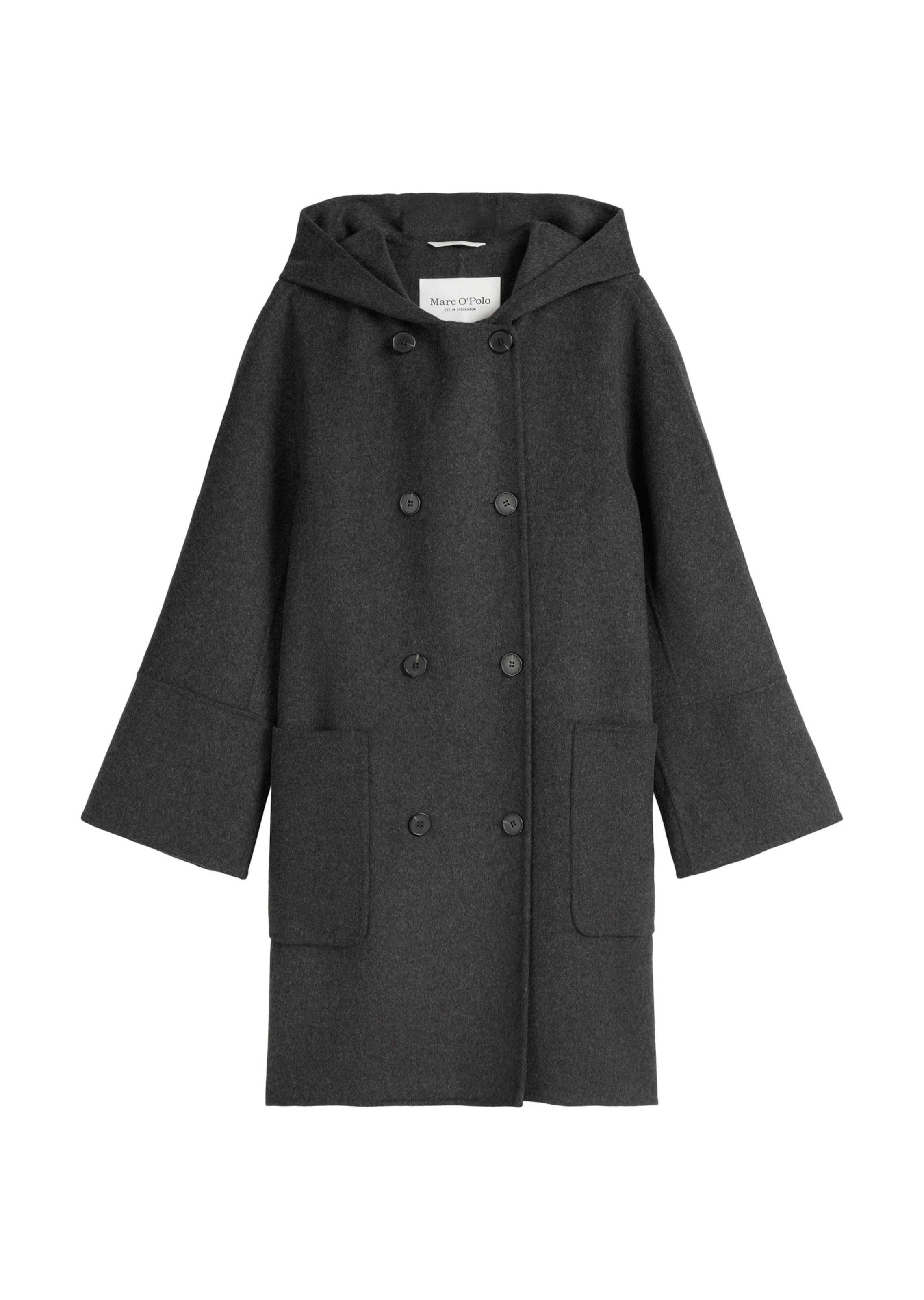 Marc O'Polo Tussenmantel in Grijs: voorkant