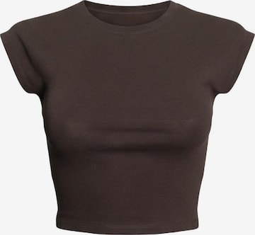 No Matter What Shirt in Bruin: voorkant