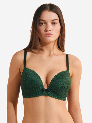 Push-up Reggiseno 'Panama' di ETAM in verde: frontale