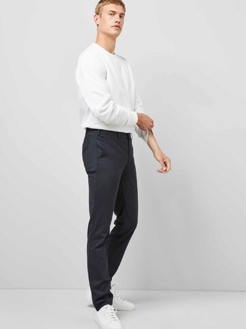 MEYER Slimfit Chino in Blauw