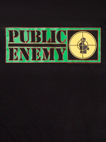 Public Enemy Shirt 'Public Enemy Target T-Shirt' in Black
