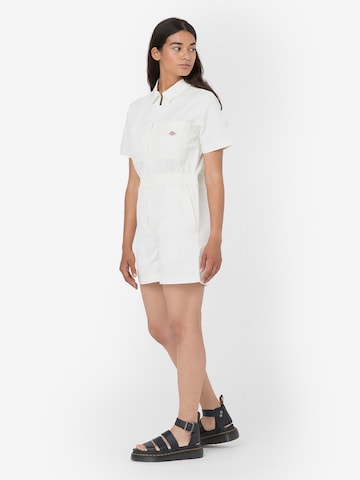 Tuta jumpsuit di DICKIES in bianco