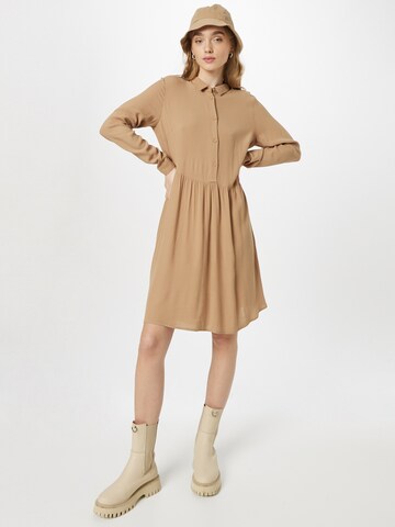 minimum Shirt Dress 'BINDIE' in Brown