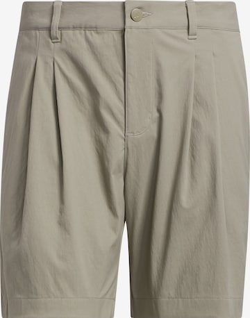 Regular Pantalon de sport 'Go-To Pleated' ADIDAS PERFORMANCE en beige : devant