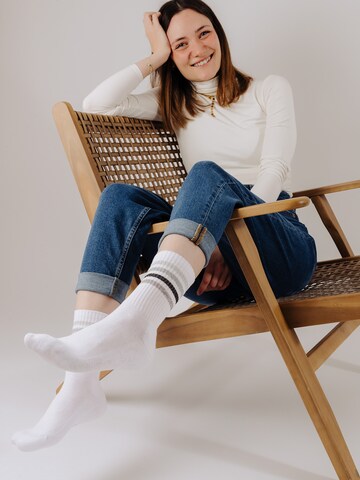 Occulto Athletic Socks 'Steffi' in Pink