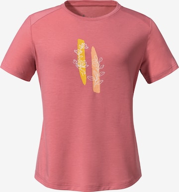 T-shirt fonctionnel 'Haberspitz' Schöffel en rose : devant