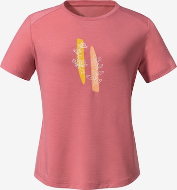 Schöffel Funktionsshirt 'Haberspitz' in Pink: predná strana