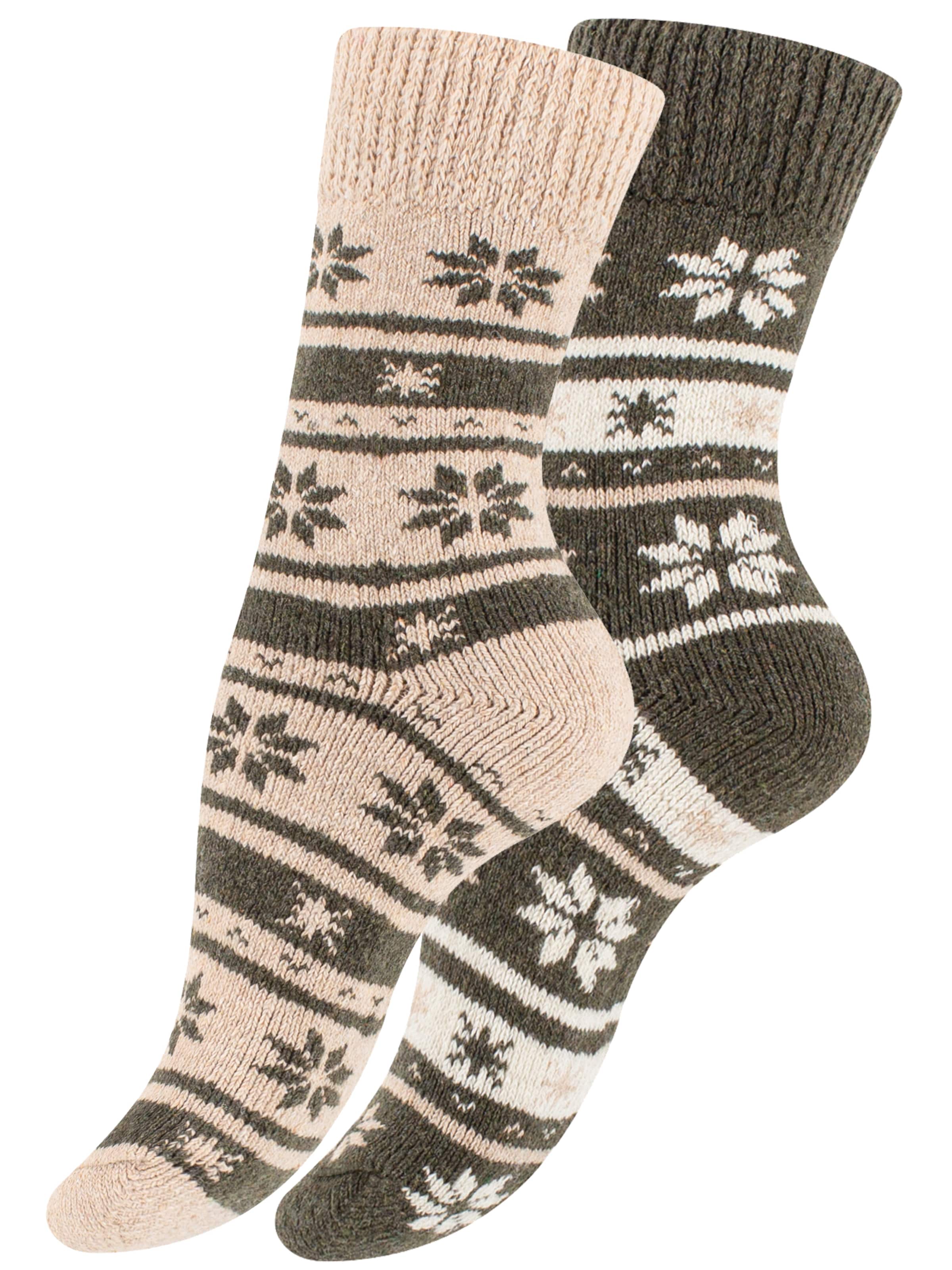 Cotton Prime Sokken in Beige: voorkant