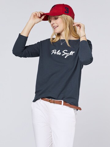 Polo Sylt Shirt in Blau: Vorderseite