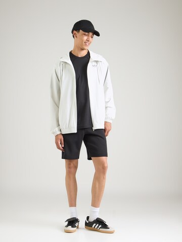 Largi Pantaloni de la ADIDAS ORIGINALS pe negru