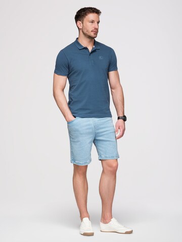 Ombre Poloshirt in Mischfarben