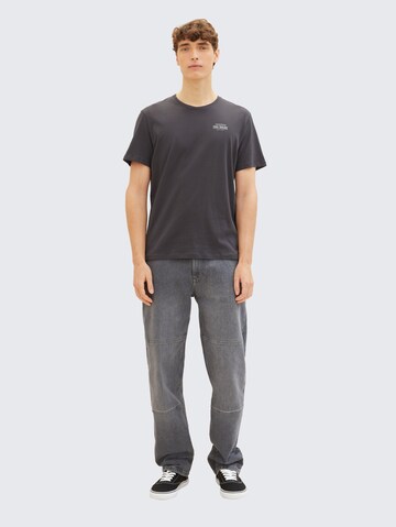 TOM TAILOR T-Shirt in Grau