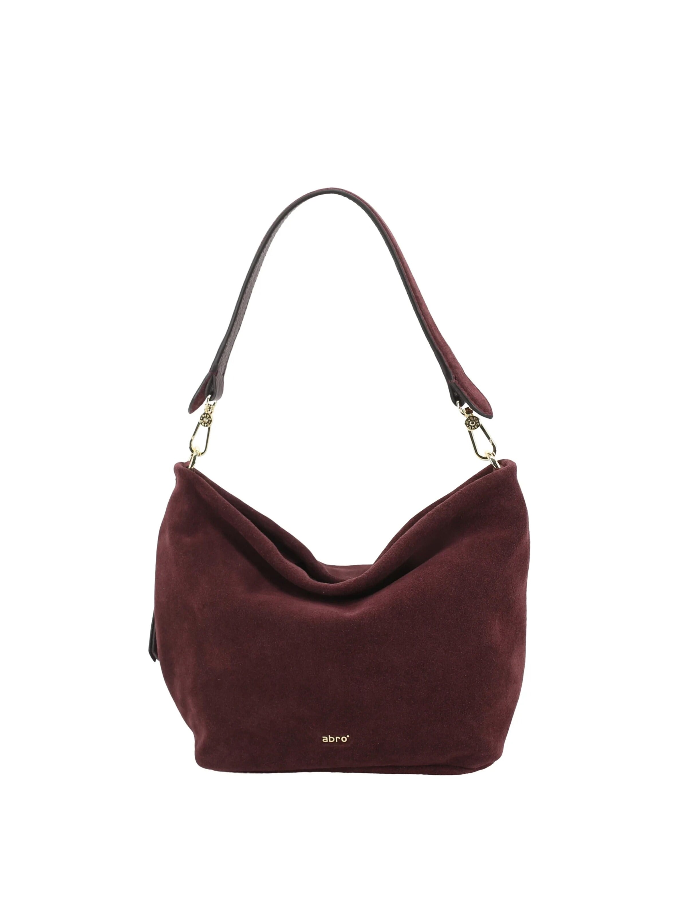 ABRO Shoulder Bag 'EBONY' in Red: front