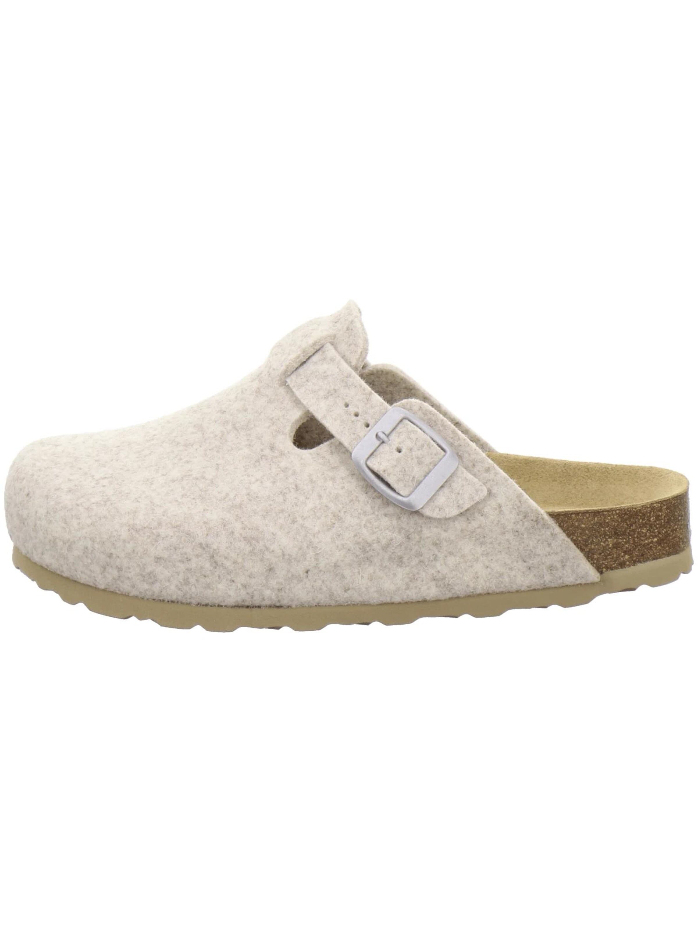 AFS-Schuhe Hausschuh 'Hausschuhe Damen Filz beige'‌‌‌‌‌‌‌‌‌‌ in Beige
