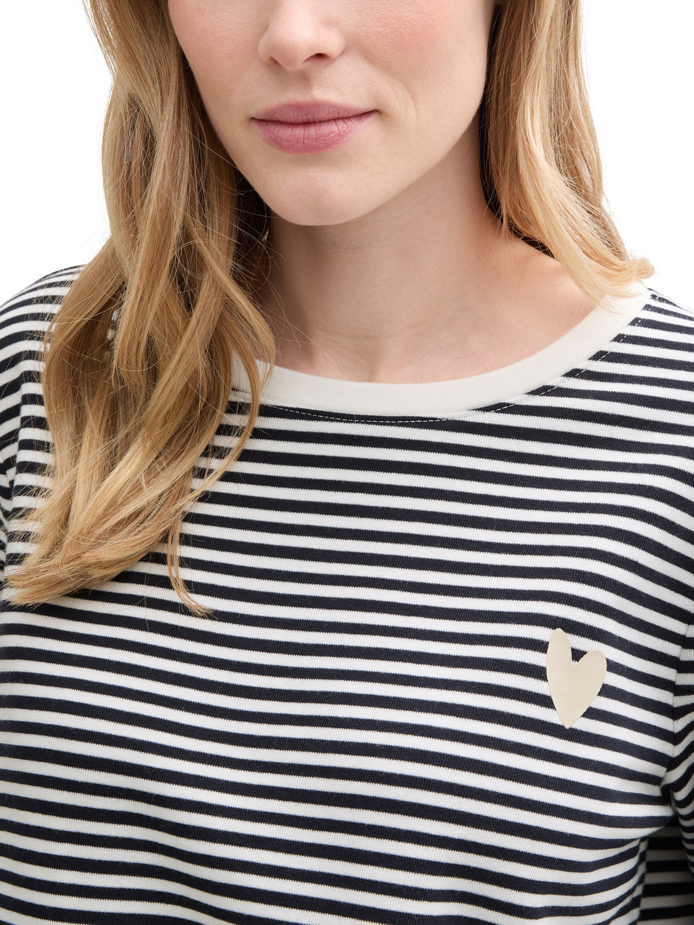 TOM TAILOR Sweatshirt in Blau