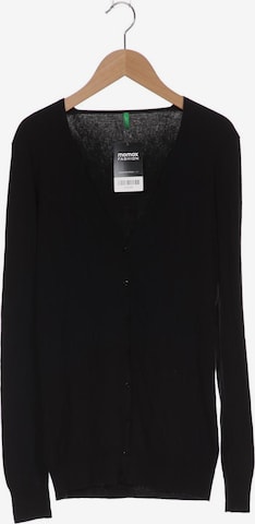 UNITED COLORS OF BENETTON Strickjacke XXS in Schwarz: predná strana