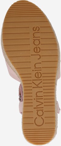 rožinė Calvin Klein Jeans Sandalai