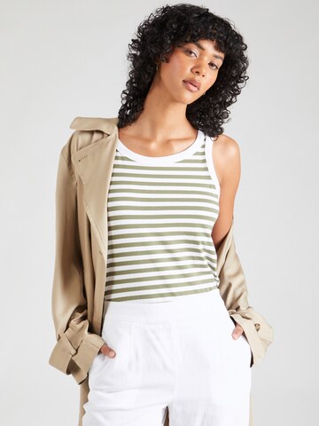 b.young Top 'PANDINNA' in Green: front