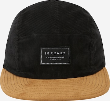 Iriedaily - Gorra 'Corvin' en negro: frente