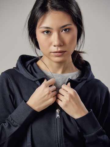 Felpa 'Felpa con Cappuccio e Zip' di OWN Off With Nature in blu