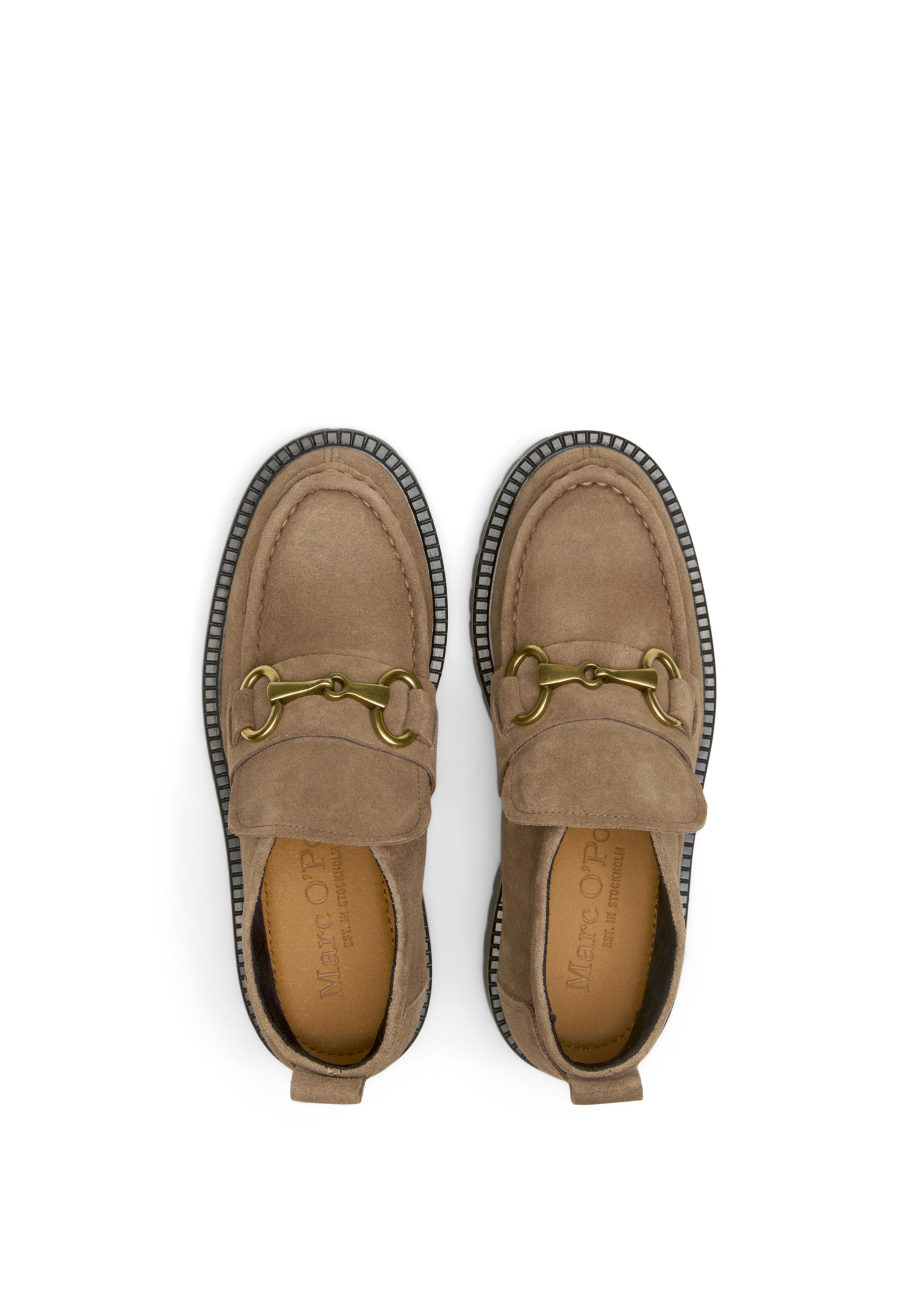 Marc O'Polo - Sapato Slip-on em castanho