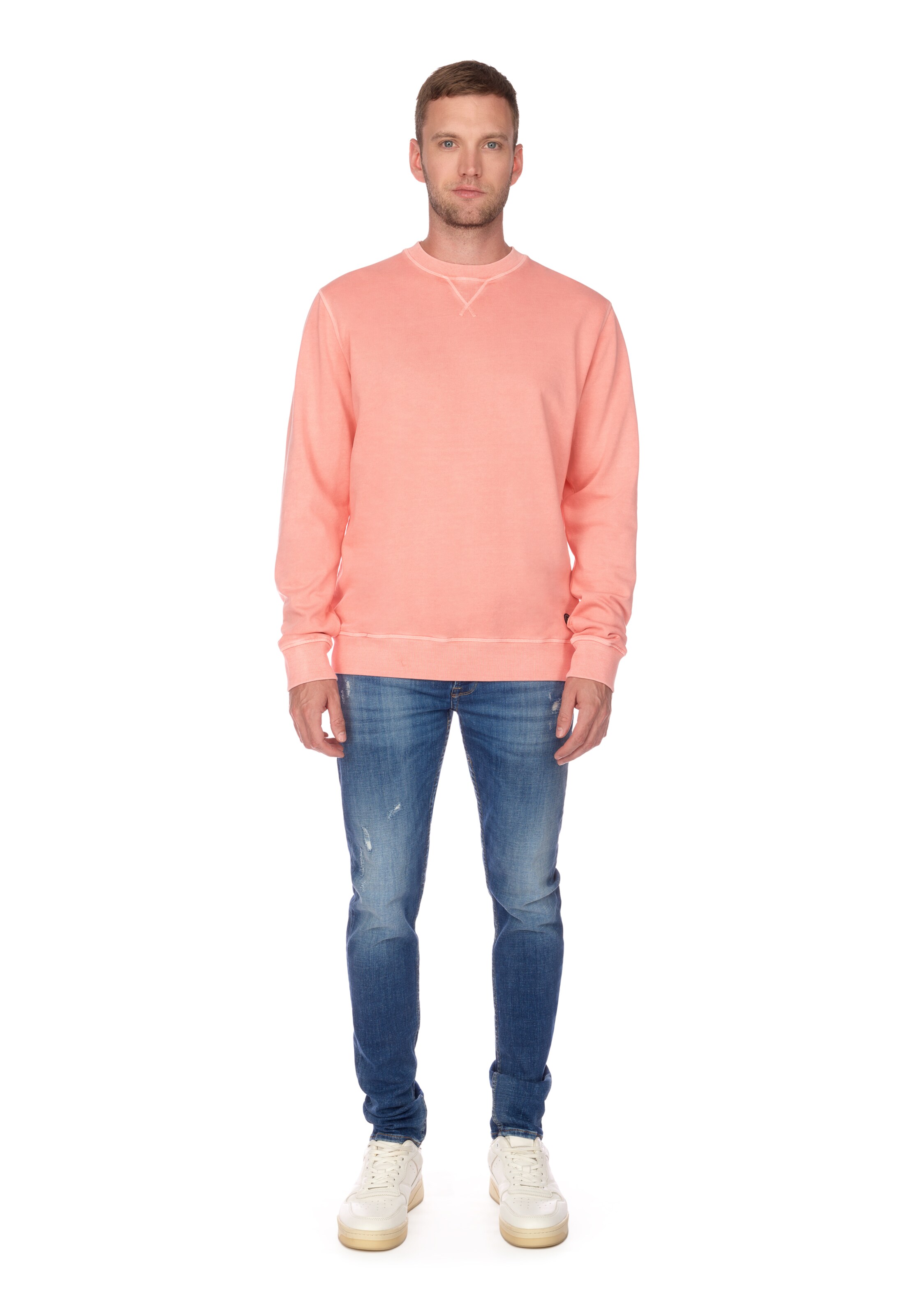 Sweat-shirt 'VAREL' Le Temps Des Cerises en orange