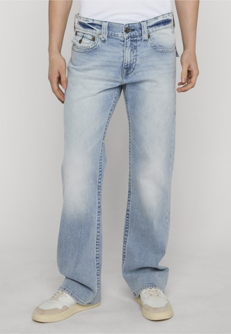 True Religion Loosefit Jeans 'Bily SN Flap' in Blauw: voorkant