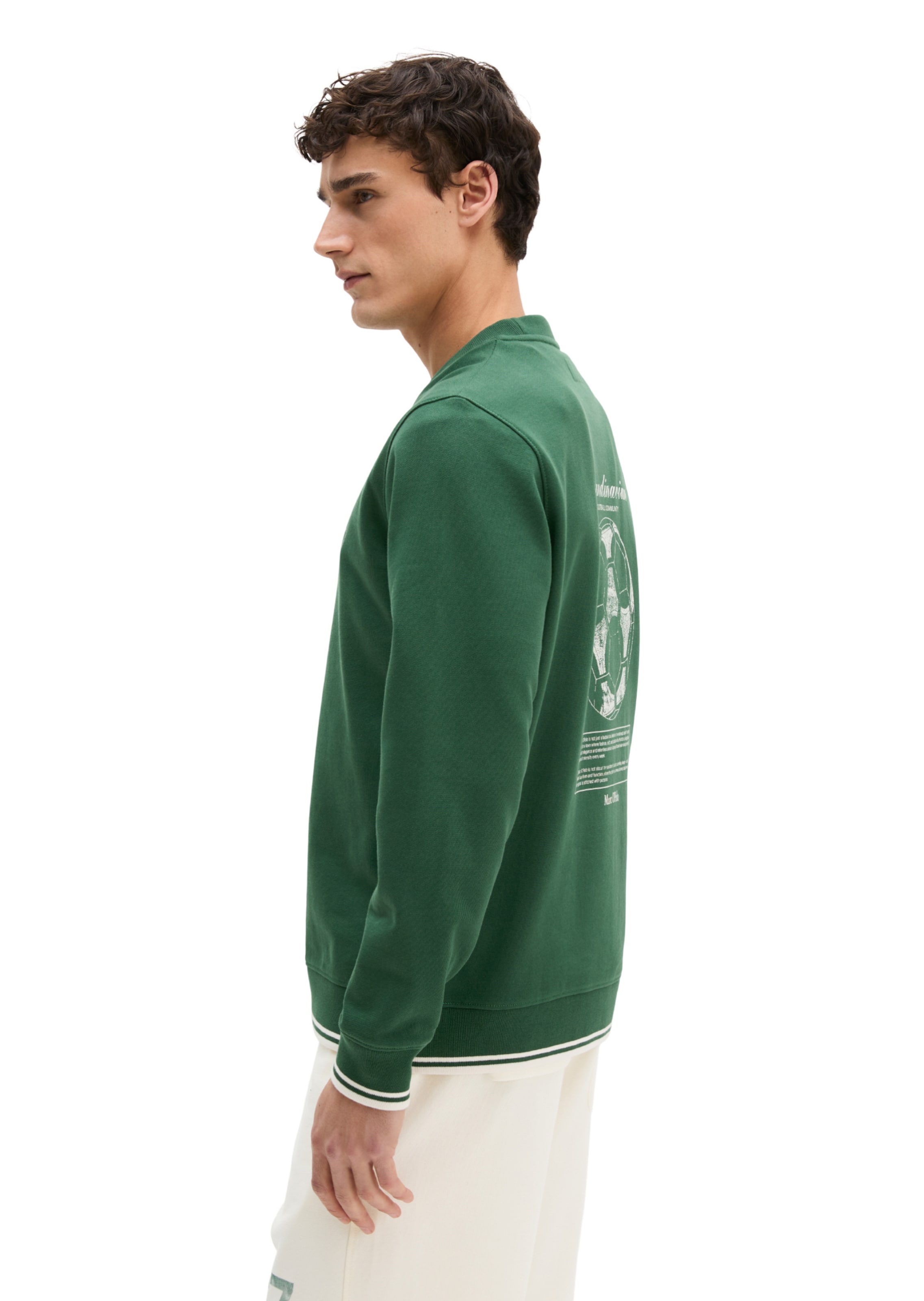 Marc O'Polo Sweatshirt in Green