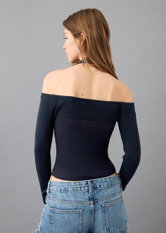 MANGO TEEN Pullover 'Daisy' in Blau