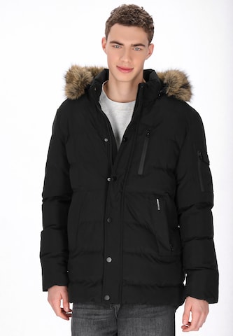 Mo Arctic - Chaqueta de entretiempo en negro: frente