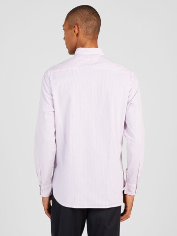 TOMMY HILFIGER Regular Fit Skjorte 'FLEX' i pink