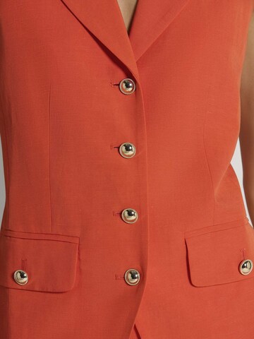 Gilet MADELEINE en orange