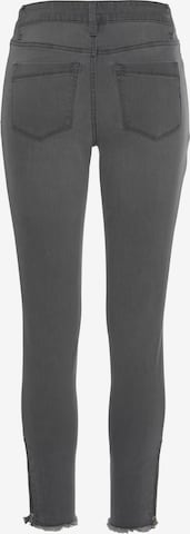 LASCANA - Skinny Jeggings em cinzento