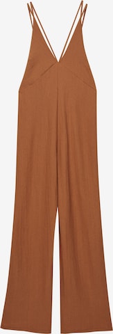 Pull&Bear Jumpsuit i brun: framsida