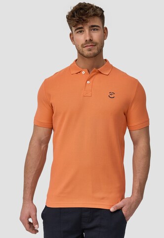 INDICODE JEANS Shirt ' Wadim ' in Oranje: voorkant