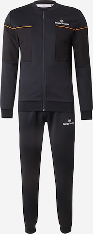 juoda Sergio Tacchini Treniruočių kostiumas 'LANCIO': priekis