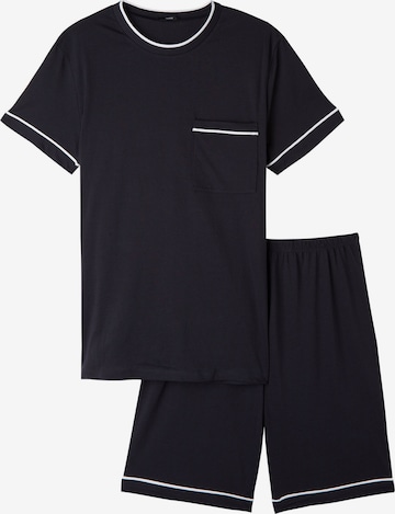 Tezenis Short Pajamas in Blue: front